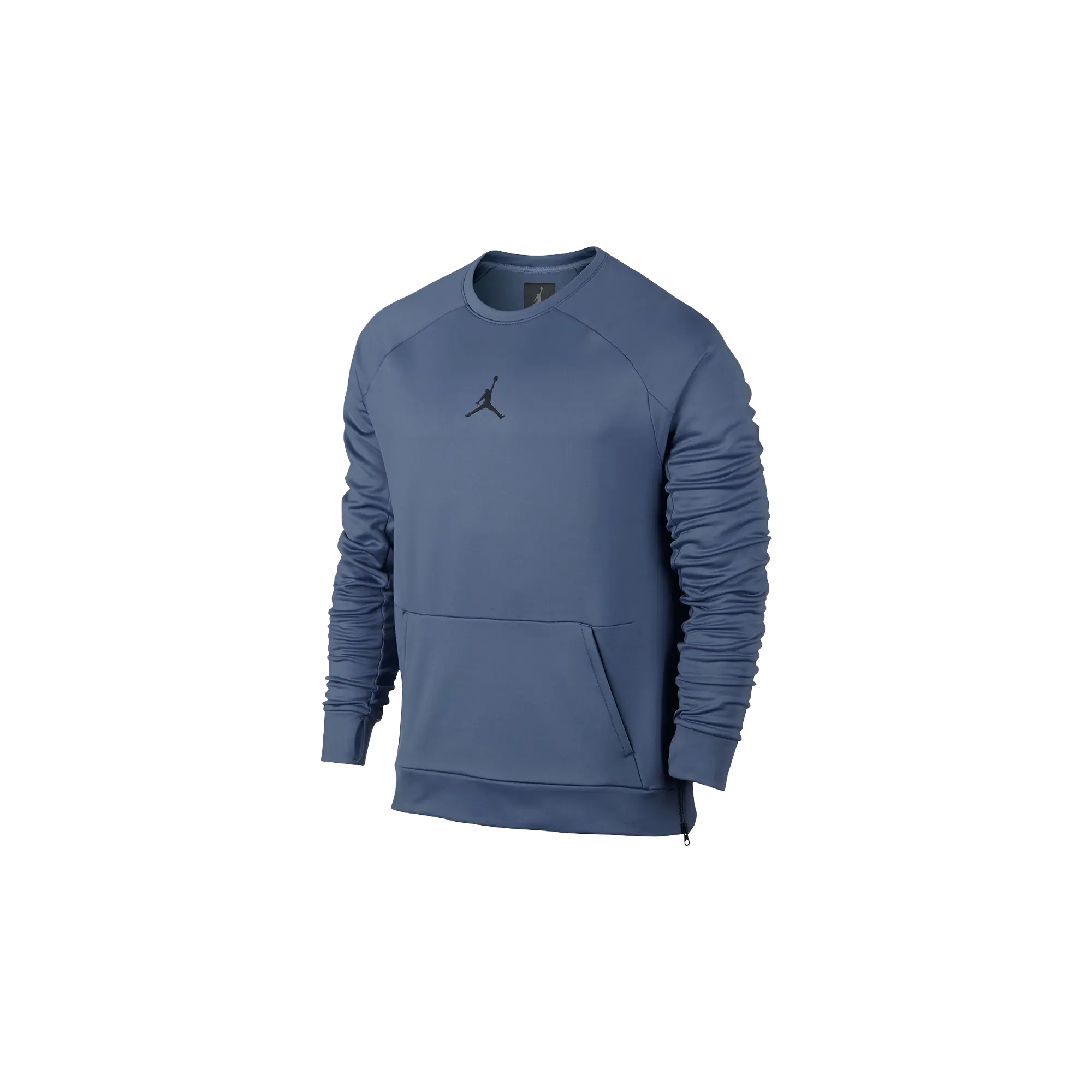 Jordan Jumpman 360 Fleece Crew Training Sweatshirt "Ocean Fog / Black" 809435 404