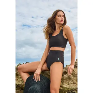 Women's Ocean Sculpt High Rise Bottoms | Black