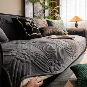 Pet-Friendly Sofa Cover, Washable Sofa Slipcover, Thick Non-Slip Fabric, Suitable for 1-4 Seater Sofas, Ideal for Living Room & Office Use
