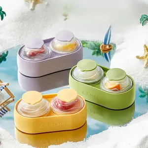 "Planet Cup" Silicone Ice Mold — Large Ice Sphere Tray, Easy-Release, Home Use, Whiskey Ice Balls