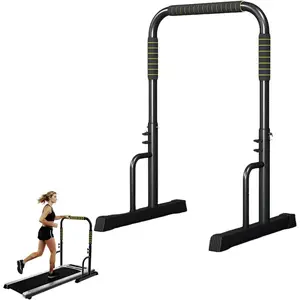 Walking Pad Handle Bar Only,Walking Pad with Handle Bar,Height-Adjustable Treadmill Accessories,25.2 inch Wide, 42.5 inch Max Height,Quick Assembly, Durable and Sturdy, Black and Yellow