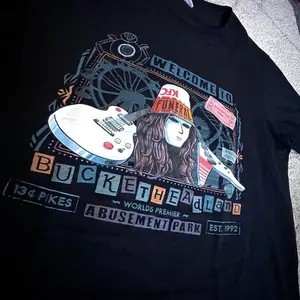 New Buckethead Christmas T-Shirt US Size: S-6XL, All Colors, Gift for Women Men, Made In USA, 100% cotton, Classic Fit, Unisex T-Shirt