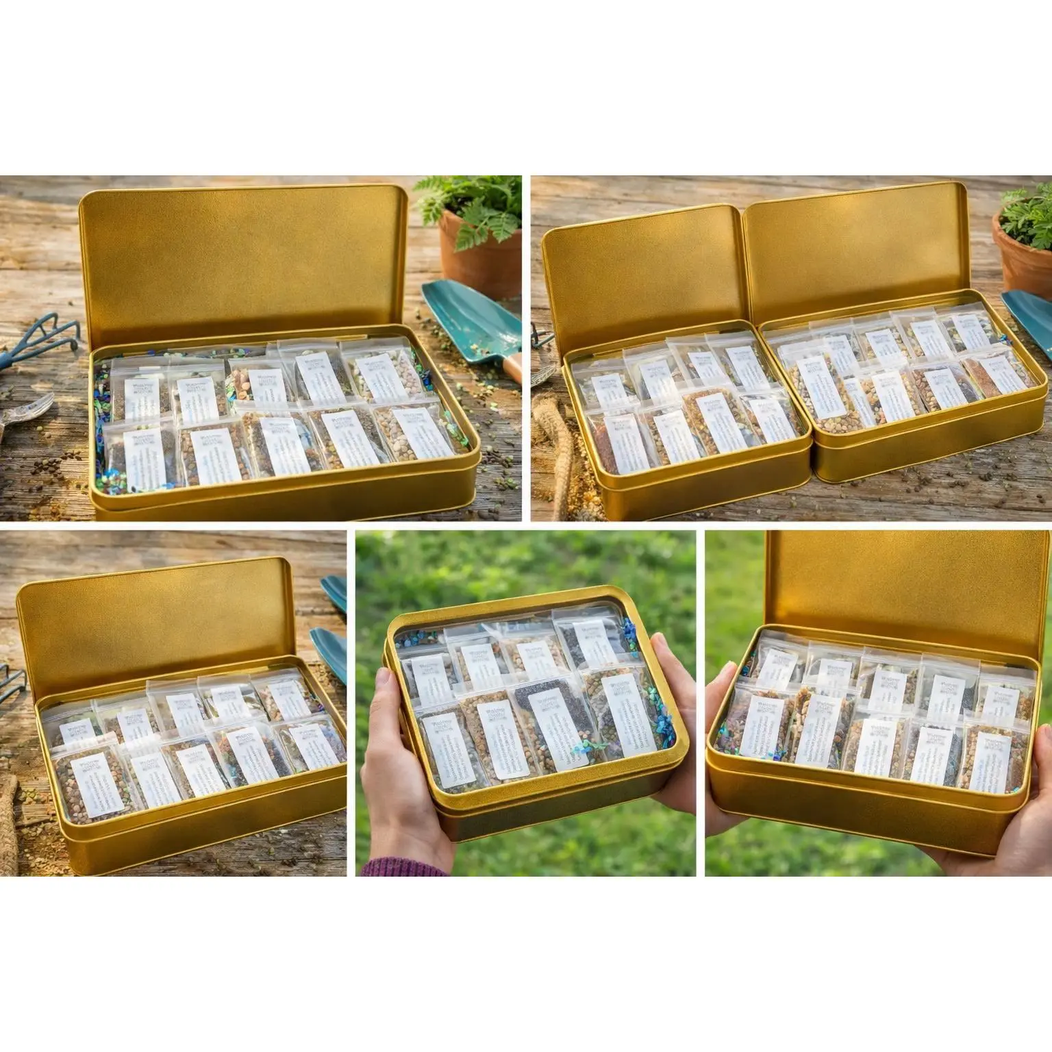 Heirloom Vegetable Seed Kit | 30 Varieties | Non-GMO Garden Gift Set I Seed Starter Kit
