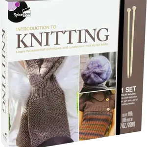 Introduction to Knitting Kit - Discover the Joy of Creating Cozy, Handmade Items