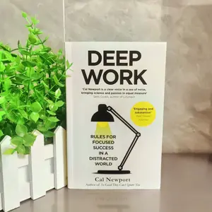 Depth Work Deep Work Rules for Focused Success, Genuine Book, Essential Guide for Enhanced Focus & Productivity, Must-Read Business Literature, Modern