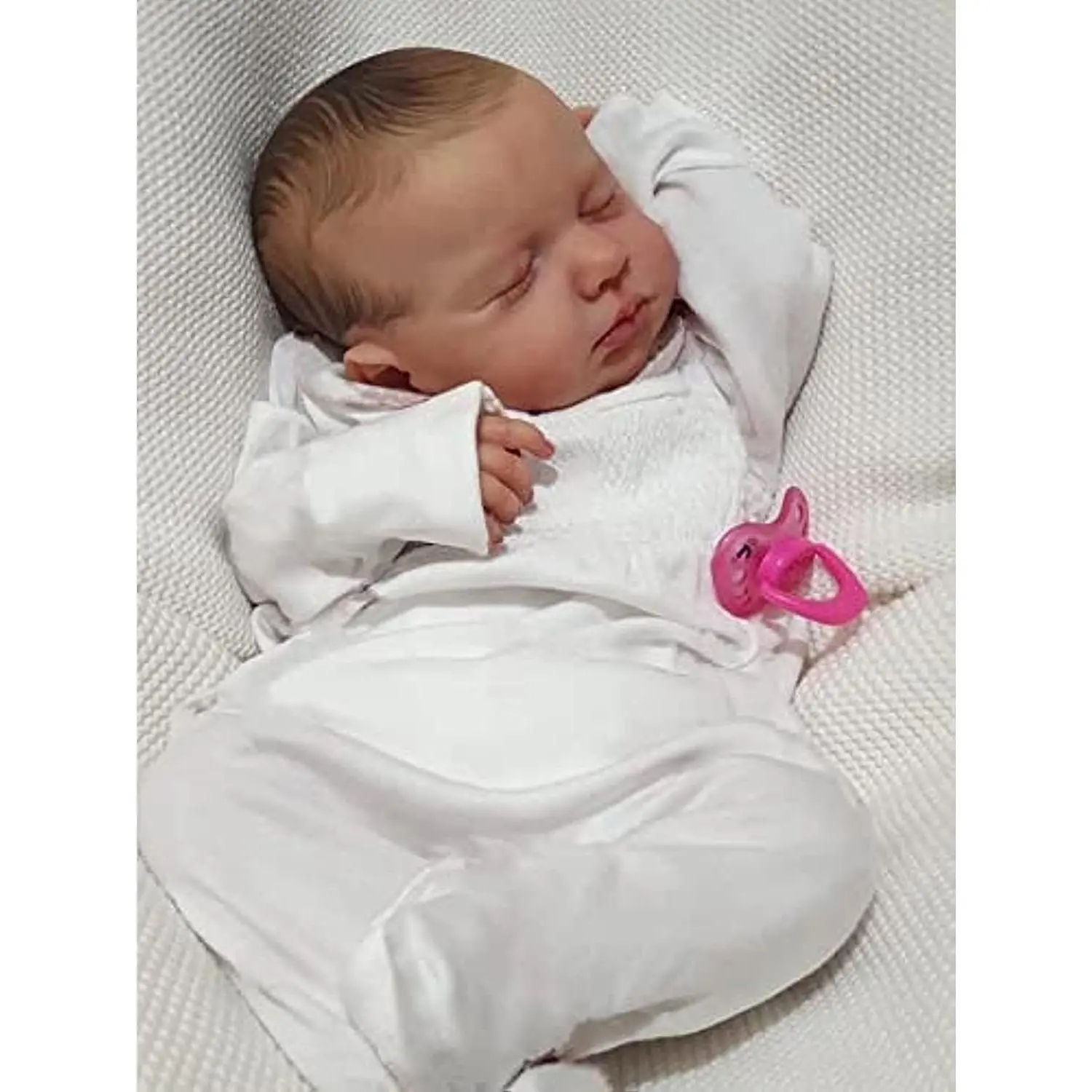 Reborn Baby Doll - 20 in Lifelike Weighted Girl Doll with Soft Body, Birthday Gift Set for Girls Age 3+