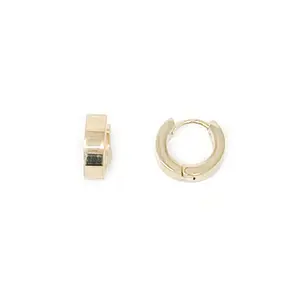 Non-Tarnish Gold Huggie Hoops