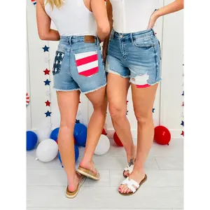 Judy Blue Land of the Free Shorts