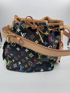 Pre-owned Louis Vuitton As Shown As Shown BLACK MULTICOLOR BUCKET