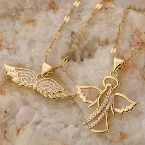 Stainless Steel Phoenix Eagles Pendant Necklace For Women Girl 2026 New Trend Choker Neck Chain Jewelry Gift Party