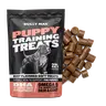 Bully Max High Protein Puppy Training Treats - Gelatin & Carob Chews with DHA for Brain Development, 22% Protein, Real Beef, Lecithin, Tapioca Starch, Universal for US Feeding Needs, Use as Treat for Growth & Muscle Support