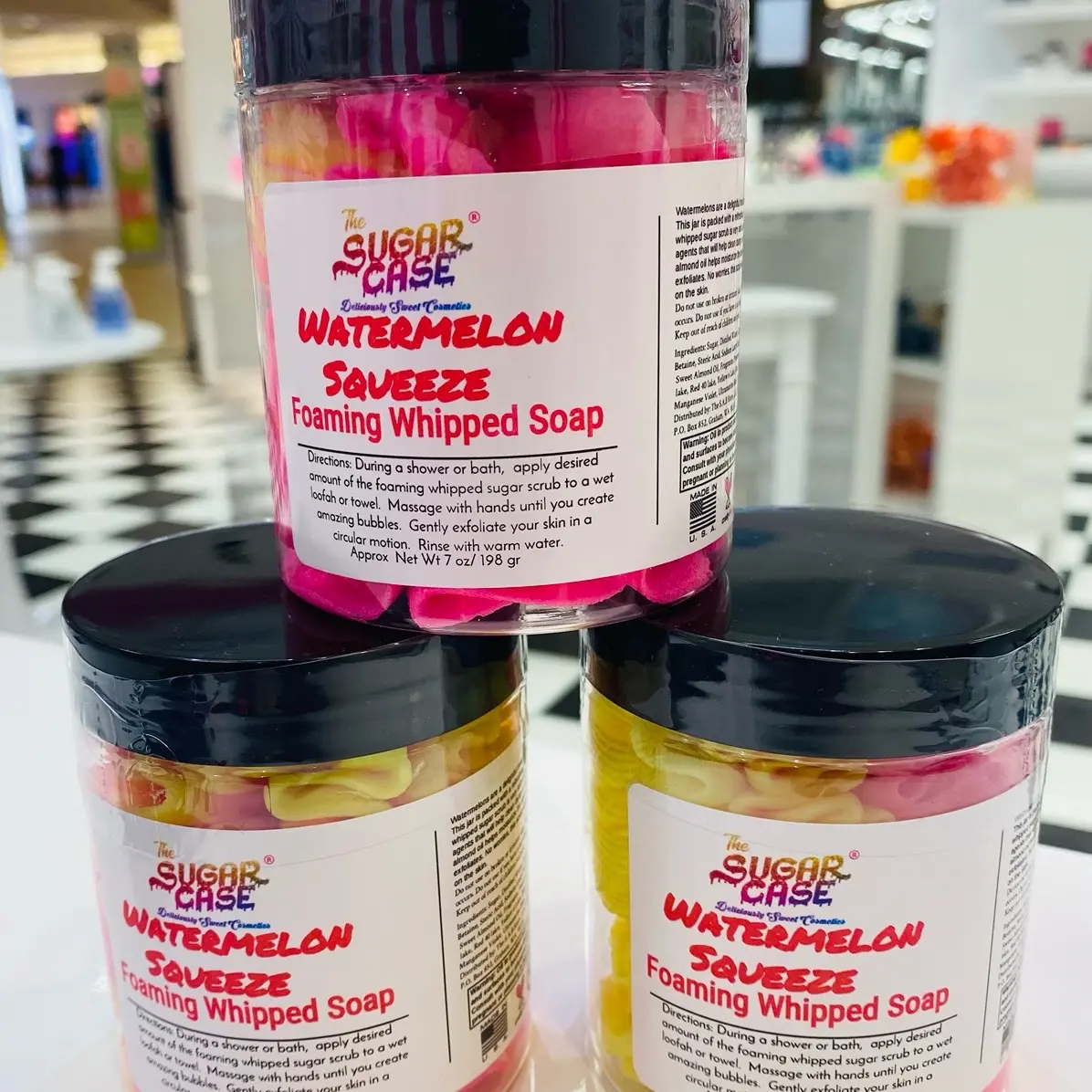 Watermelon Squeeze Foaming Whipped Soap
