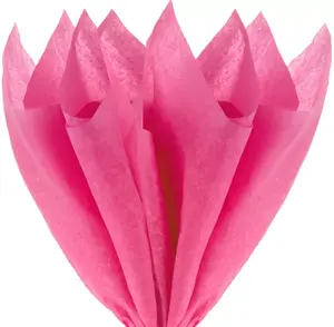 Cerise Hot Pink Premium Colored Tissue Paper Gifts & Crafts 15" x 20", 24pk