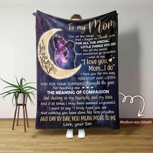 To My Mom Blanket, Mother Blanket, Family Throw Blanket, Blanket For Mom, Happy Mother Day Blanket, Gift For Mom