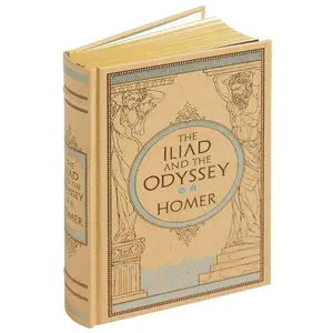 The Iliad & The Odyssey by Homer - Collectible Leather Bound Hardcover