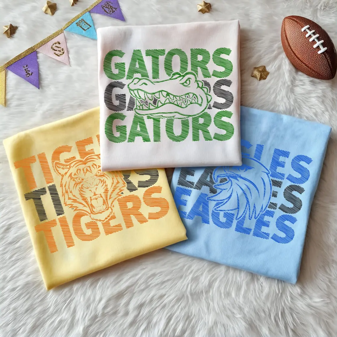 Custom School Spirit Shirt Preppy Mascot , School Mascot Shirt, School Spirit Wear Tee, Homecoming Shirt, Back To School Tee, Game Day Gift