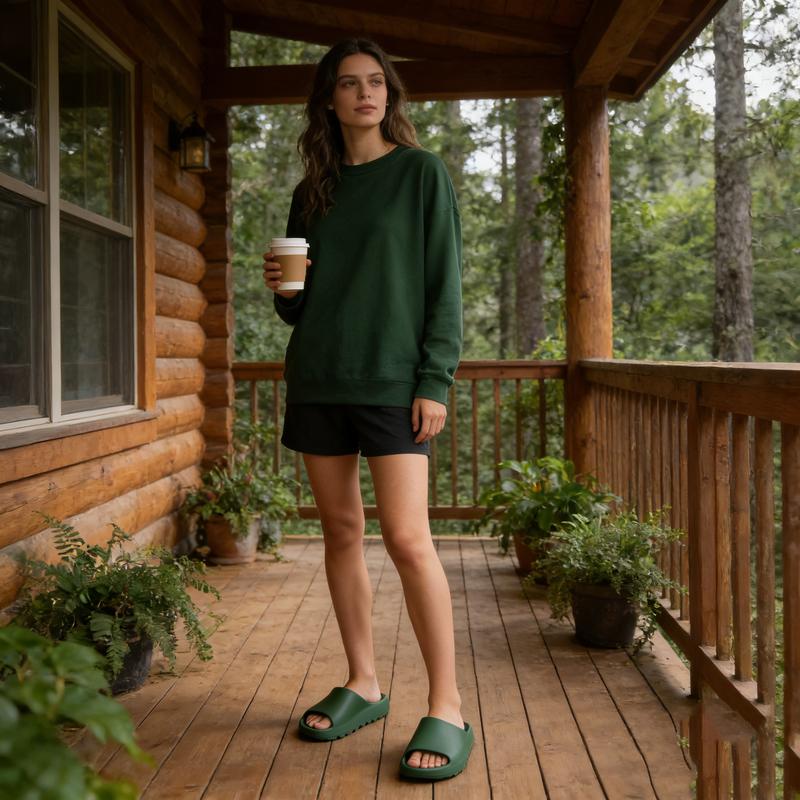 Lumubby Pillow Slippers for Women & Men Non-Slip Quick-Drying EVA Material Ultra Cushion 1.7-inch Thick Sole Breathable Anti-Slip Textured Style Shower Slides Lumubby Pillow Slippers for Women & Men Non-Slip Quick-Drying EVA Material Ultra Cushion 1.7-inch Thick Sole Breathable Anti-Slip Textured Style Shower Slides