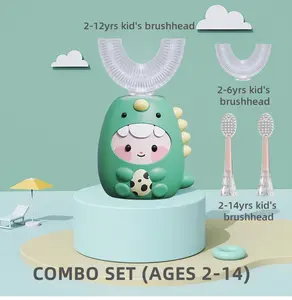 .Baby Toothbrush Manual | U-shaped | 2 - 14 Years, Soft Bristles, BPA Free | 2 - 4 Pack #cozyvibes #effortlessbeauty