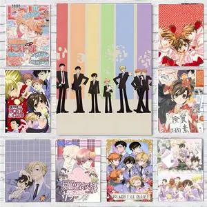 Anime Ouran High School Host Club Poster Wall art print art suitable for living room bedroom bar parlor home decoration gift  Custom Photo Poster  Personalized Wall Art