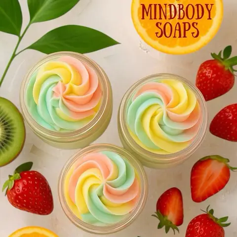 1oz or 4oz Whipped Body Butter with Shea, Kokum, Cocoa, Mango Butter and Jojoba Oil - 120+ Scent Options - Body Care