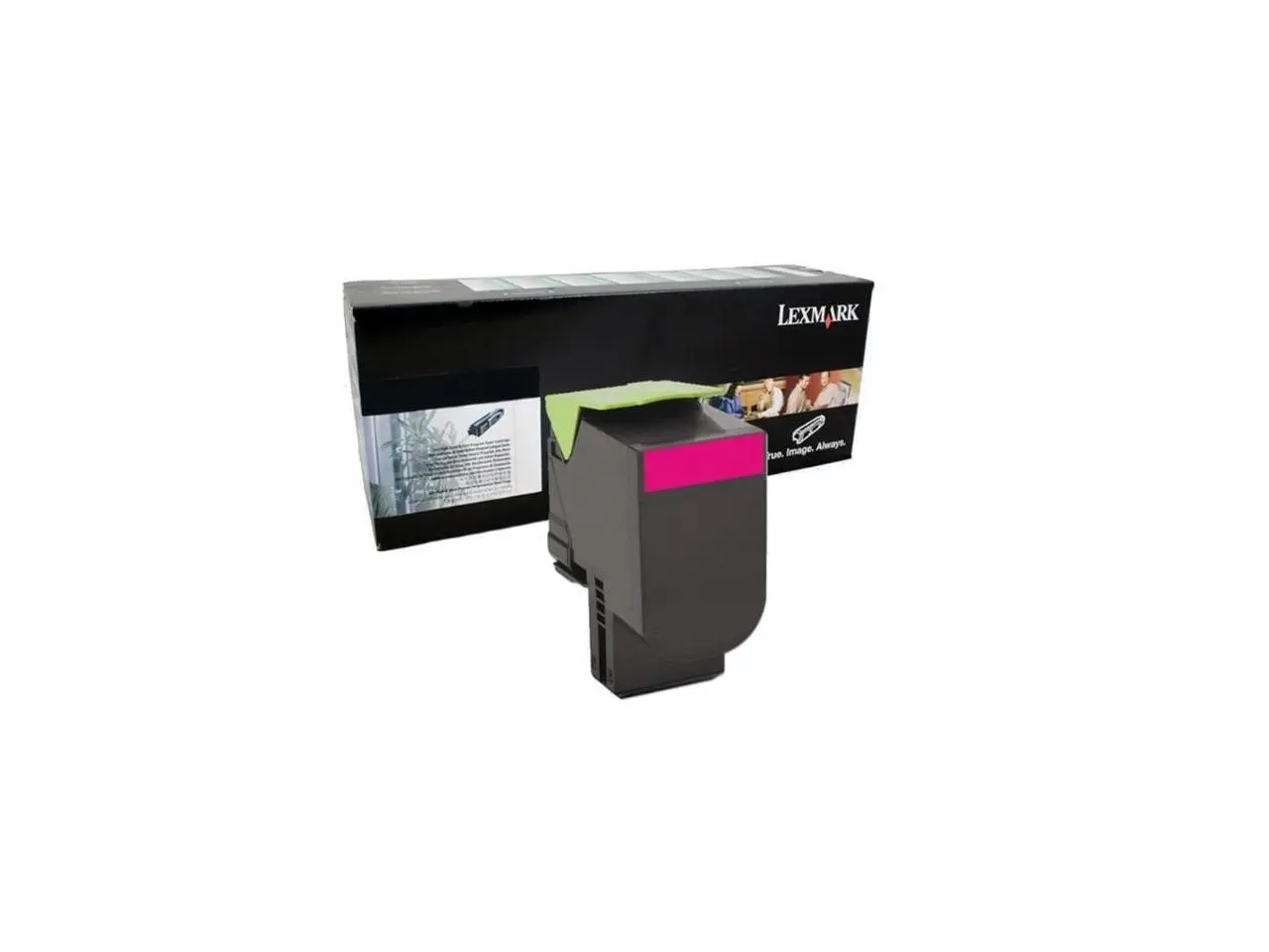 Lexmark 80C0SMG TAA Return Program Toner Cartridge - Magenta