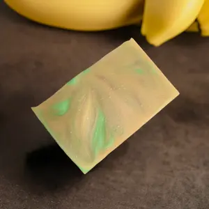 Banana Bar Soap - Vegan & Cruelty Free, Compostable Packaging