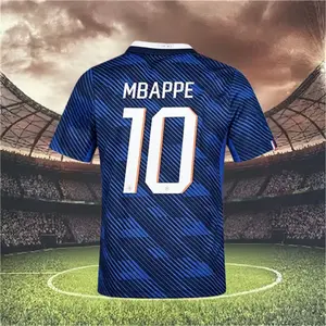 2026 France Home Mbappe No.10 Short sleeve Soccer jersey