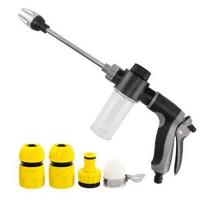 Explorinox Car Wash Water Sprayer with Integrated Foam Pot Design Large Water Output Pressurized Nozzle And Ergonomic Handle Water Shooter