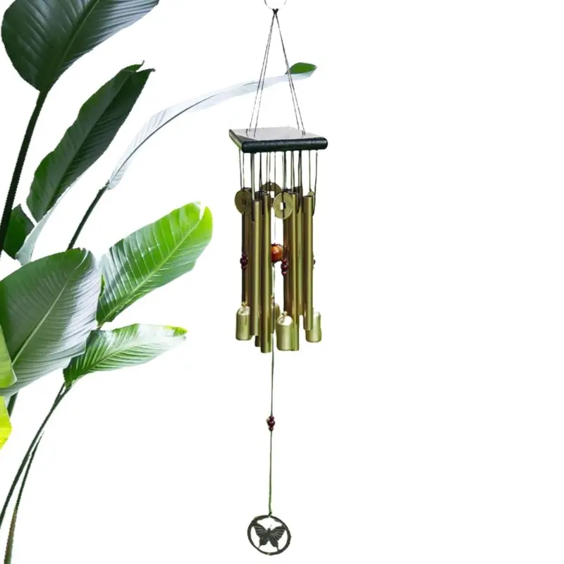 Outdoor Wind Chimes with Relaxing Sound - Decorative Accent for Patio, Balcony & Yard