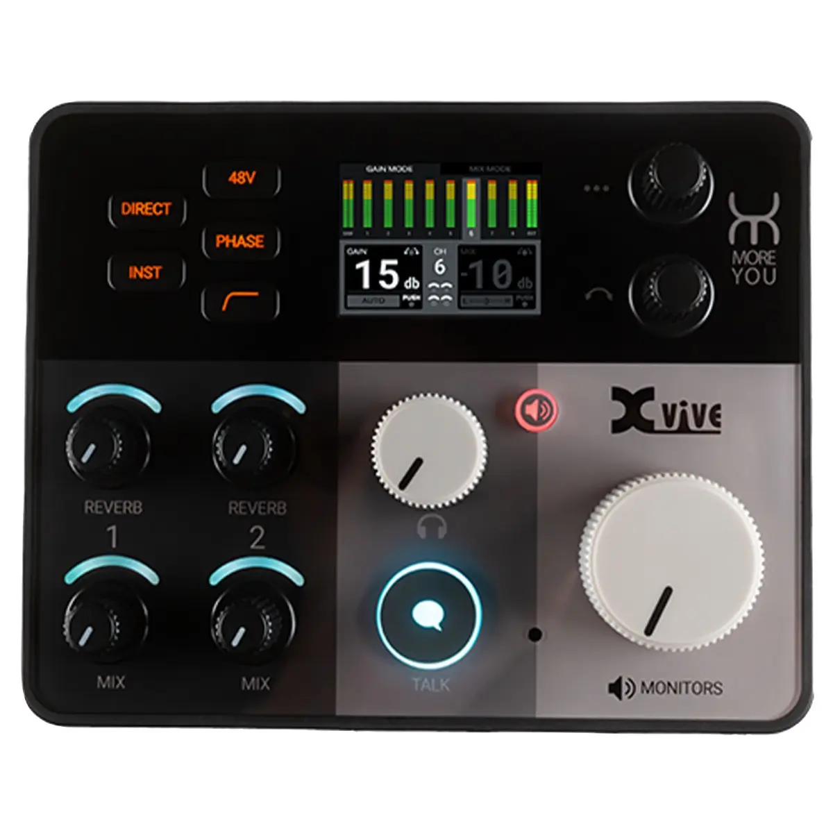Xvive MORE YOU HUB Expandable Audio Interface & Personal Monitoring System