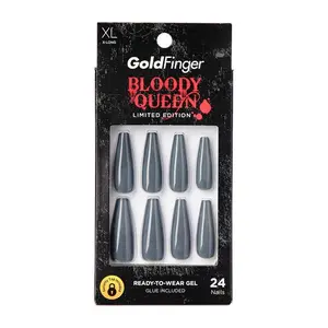 Gold Finger Halloween Edition Bloody Queen Nails