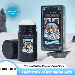 Tattoo Color Care Butter Stick Tattoo Balm Stick Moisturizing High Efficiency Tattoo Quick Recovery & Coloring, Natural Ingredients, Gentle Repair