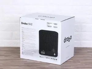 Drobo 5N2 high speed network storage supports dual network ports 5-bay