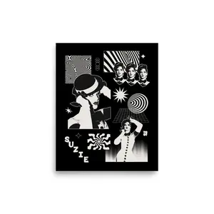Suzie Toot - Black & White 8x10 Poster