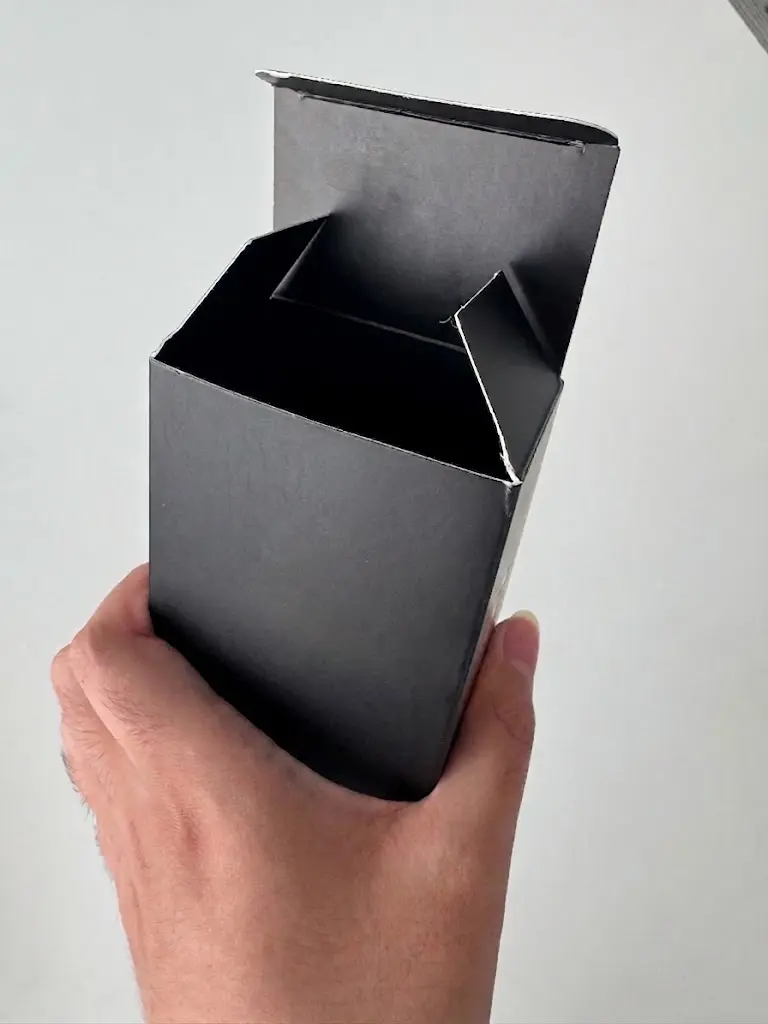 [Free Gift] Plain Matte Black Packaging Box - Glasses Gift Box