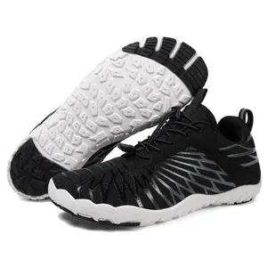 Barefoot Shoes for Men Women, Minimalist Cross Trainer Zero Drop Shoes, Wide Toe Box Non-Slip Breathable Casual Sneakers for Gym, Running, Hiking, Walking