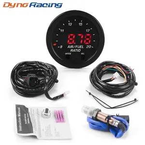Wideband O2 Air Fuel Ratio Gauge Kit, Oxygen Sensor AFR Sensor Controller Gauge, Car Inspection Tool for Car Repair