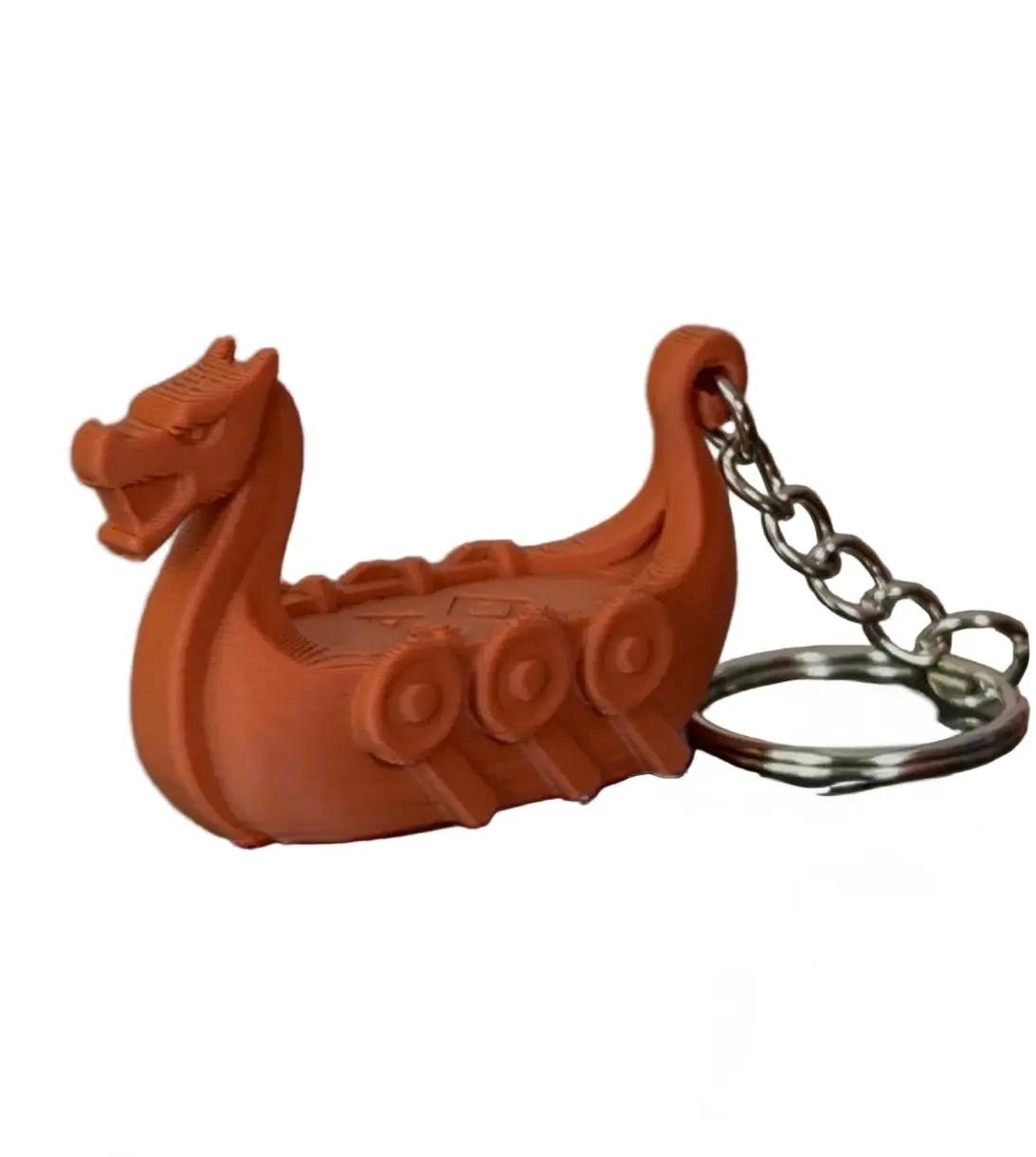 Mini Viking Ship Keychain - Norway WC 2026 Edition - RO! RO!