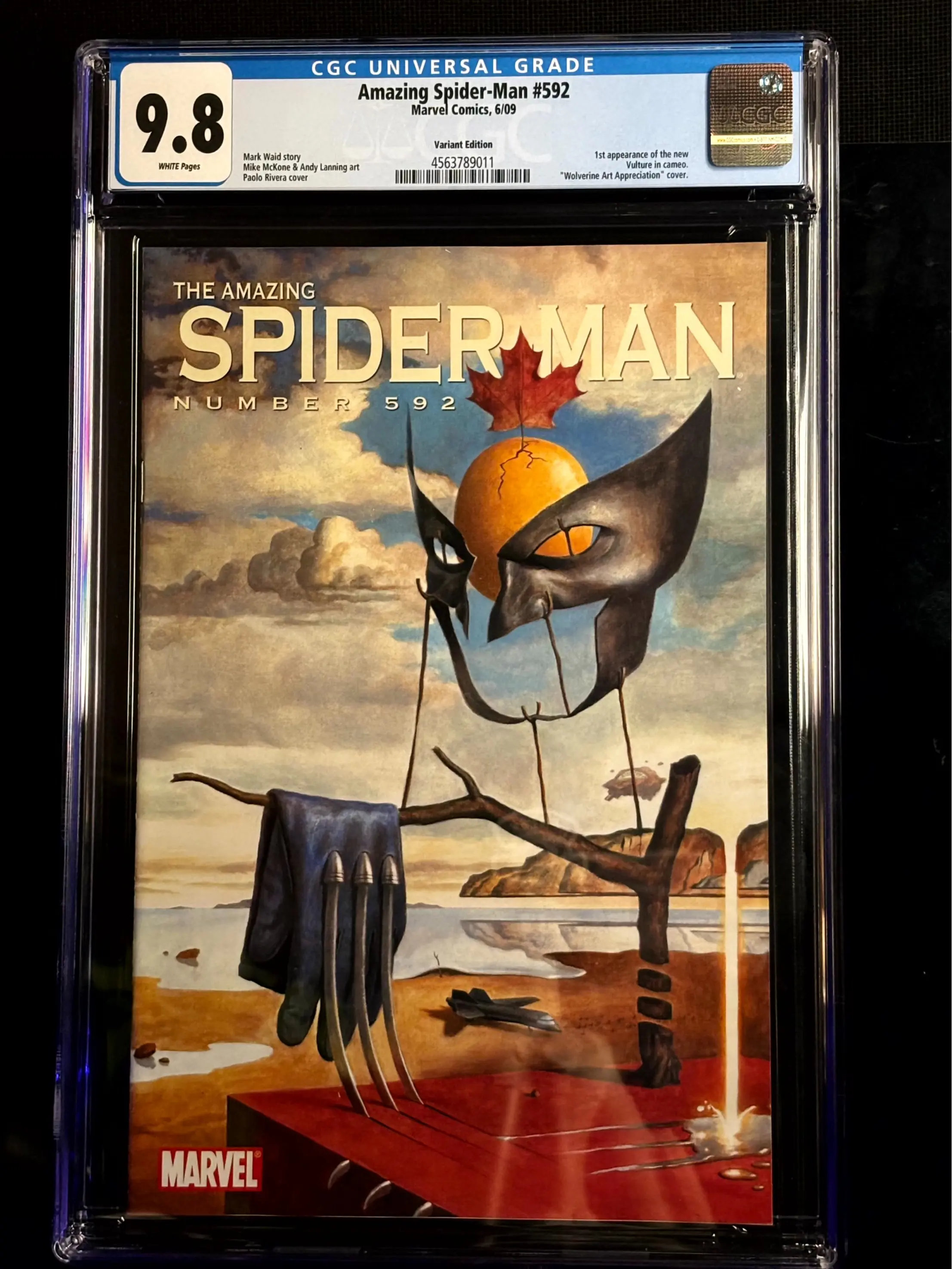Amazing Spider-Man #592A Variant CGC 9.8 | Marvel | Certified Top Grade | Modern Key