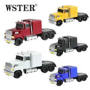 WSTER 570 Car Model Bluetooth Speaker Dual-Surprise TWS Combo Set with USB TF Card AUX FM Stereo Outputs Wireless Bluetooth Functionality Perfect for Indoor Outdoor Parties Desks Gifts Collections Audio Smartphone - Red+Black+Yellow+Blue+White