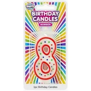 Birthday Number Candles by JFL Enterprises
