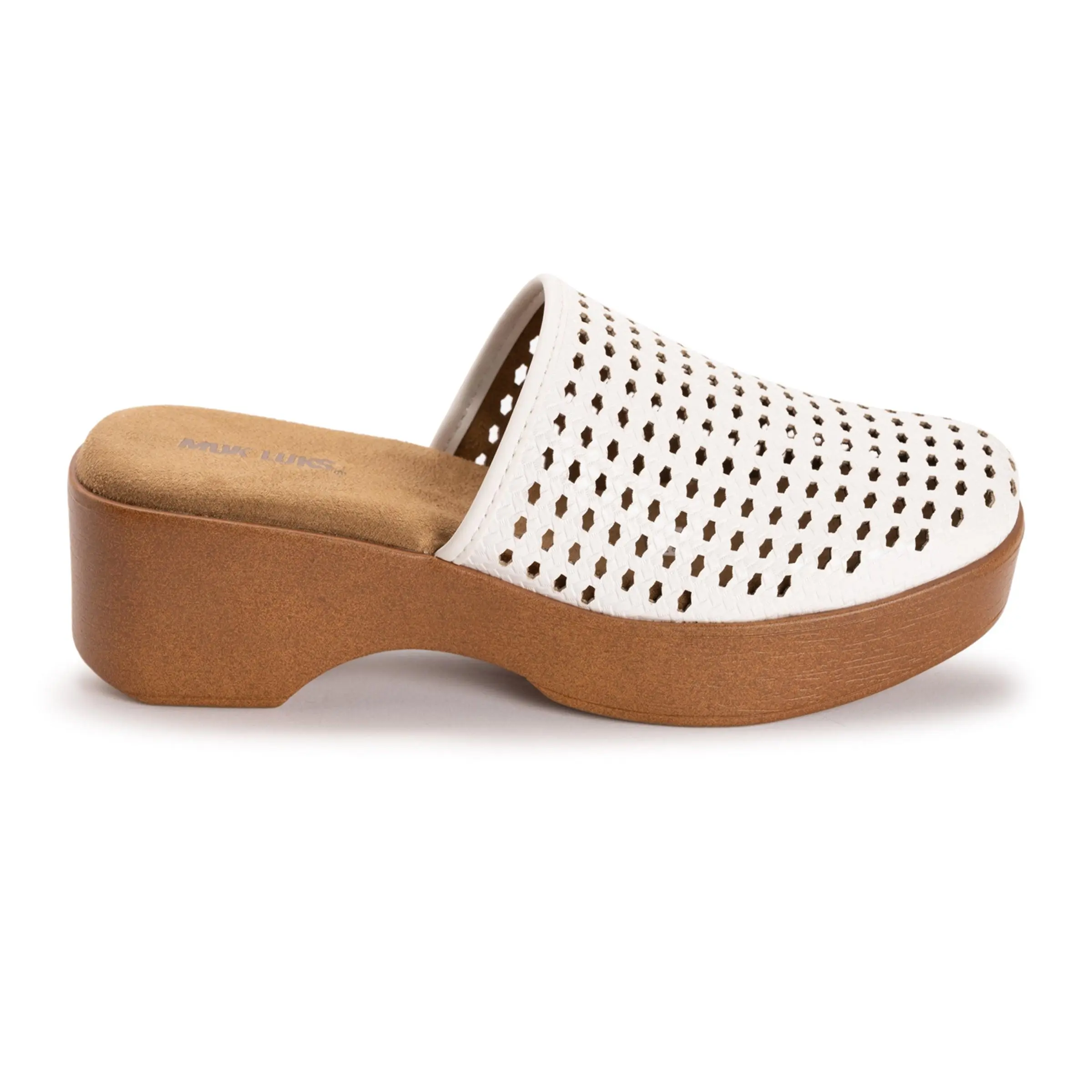 Muk Luks Women's Callen Clogs Shoes - Lightweight Memory Foam Mule Footwear, Slip-On Clogs, Easy On-Off Design, Rubber Outsole (Sizes 6-11), Classic Clog, Easy Slip-On Clogs