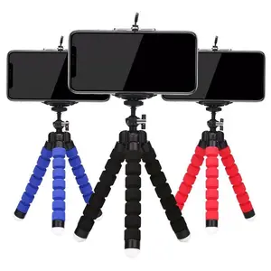 Octopus Design Phone Holder, Durable & Foldable Tripod for iPhone & Other Phones, Versatile Live Streaming & Desktop Support, Selfie, Smartphone Camera Accessories