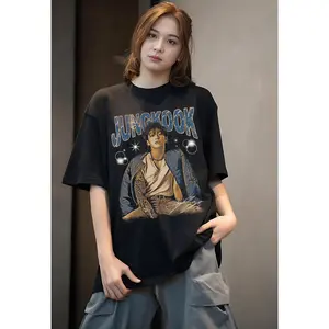 Limited Jungkook Golden Era Vintage Style Shirt, Retro Kpop Fan Gifts, 90s Bootleg T-Shirt