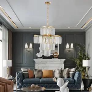 Modern K9 Crystal Ceiling Chandelier