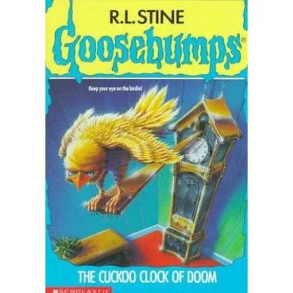 Used Fiction Book - The Cuckoo Clock of Doom (Goosebumps #28) by R.L. Stine, Paperback, English - for Children, Horror Reading, Reliving His Past School & Educational Supplies, Fiction Books