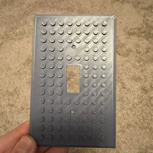 Brick Inspired Wall Plate