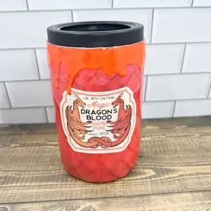 Dragons blood potion dragon scale stainless steel can cooler