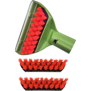 Upgraded 5.3in Brush Replacement Parts Compatible with Little Green Machine 1400B 4075 3194 3353 2458 3588F 1986 1425 2513E Multi-Purpose Tough Stain Brush Attachments (green 1+2)