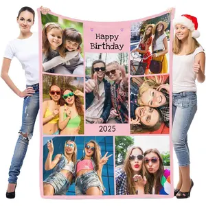 Personalized Birthday Gifts for Women, Custom Blanket with Photo, Customized Blanket, Personalized Picture Blankets, Customizable Blankets, Custom Photo Gifts for Best Friend cobijas  personalizadas personalized photo blanket